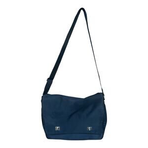 Gap Messenger Bag Vintage Crossbody School Y2K Biker Black Travel Nylon